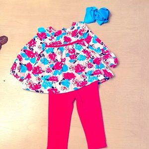 Two pice floral set